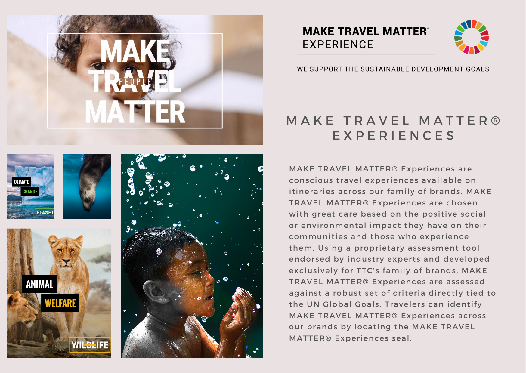 make travel matter experience